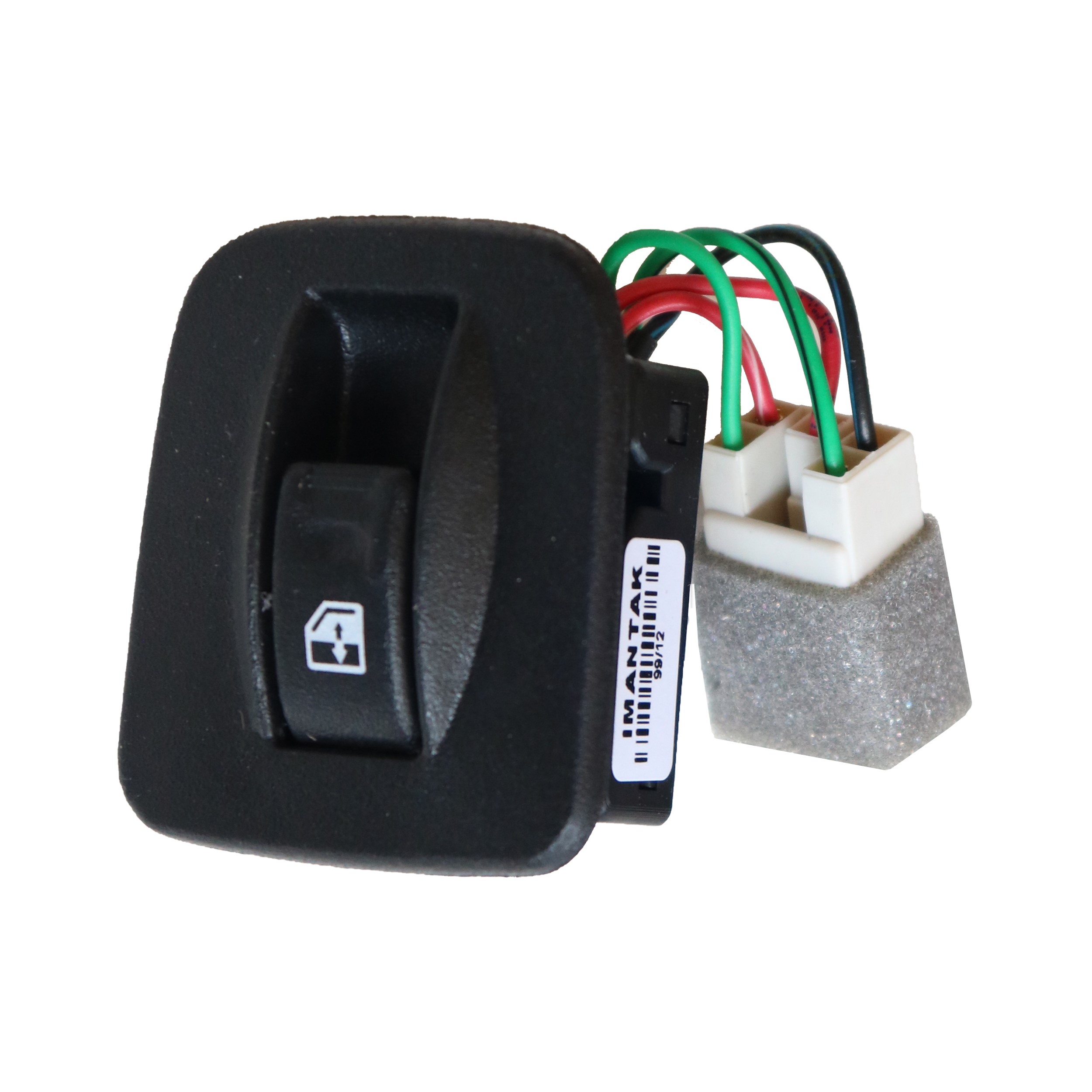 کلید شیشه بالابر تک پل ایمن تک کد 258 مناسب برای پراید 131