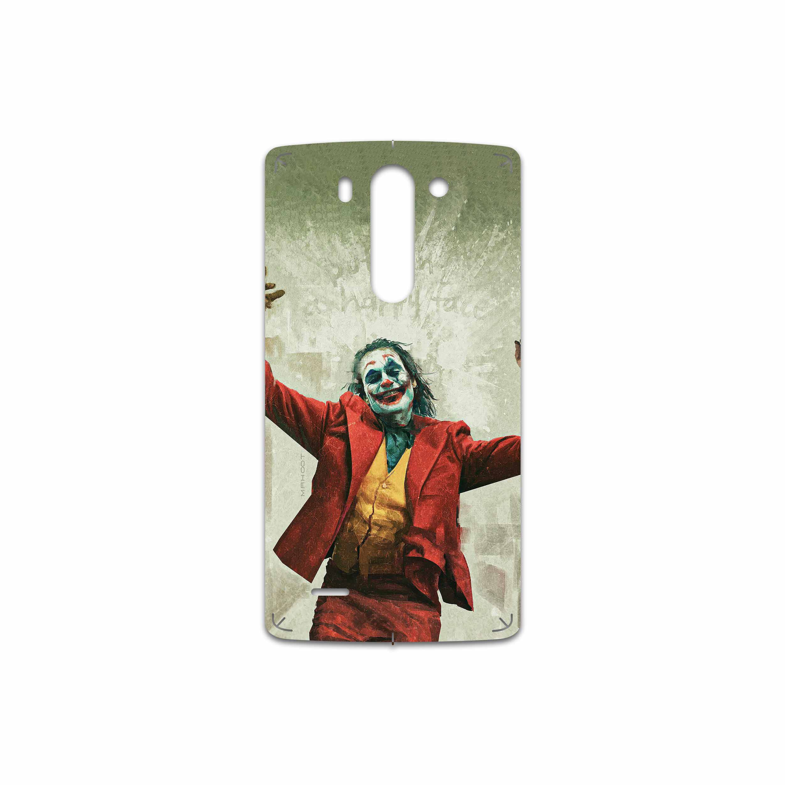 برچسب پوششی ماهوت مدل Joker مناسب برای گوشی موبایل ال جی G3 Beat