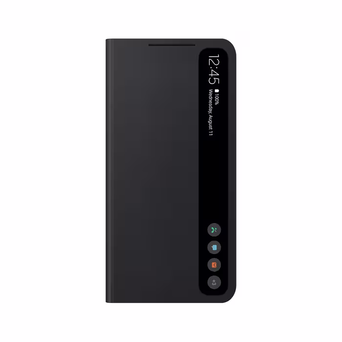 کیف کلاسوری سامسونگ مدل Clear View Cover EF-ZG990 مناسب برای گوشی موبایل سامسونگ Galaxy S21 Fe
