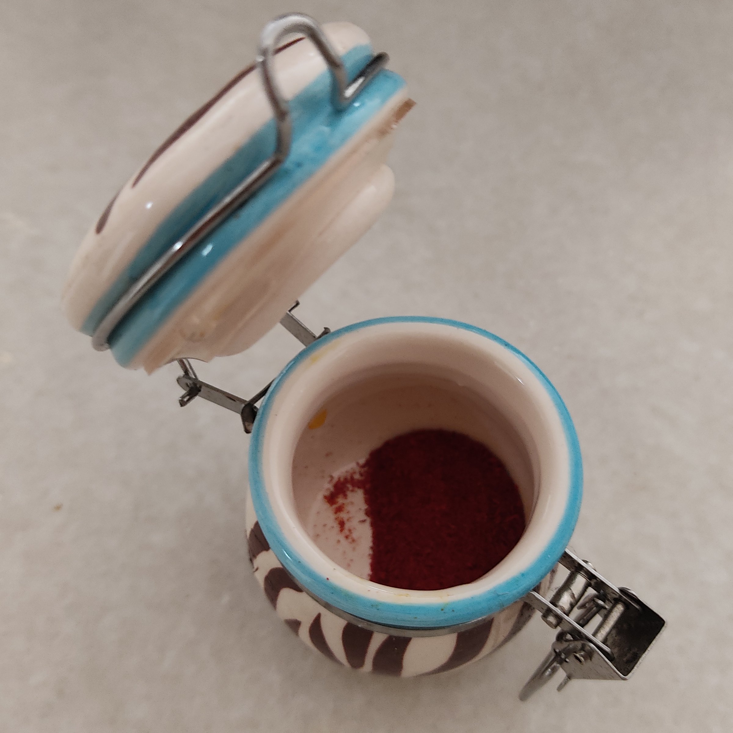 بانکه نقلی سرامیکی با درب چفتی