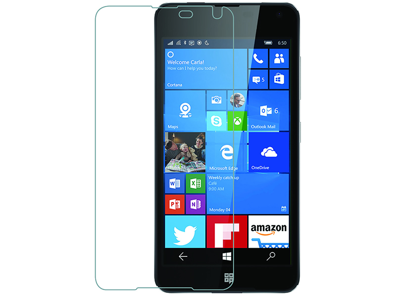 محافظ صفحه نمايش شيشه ای مدل Tempered مناسب برای گوشی موبايل نوکیا 650