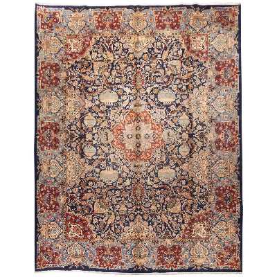 فرش قدیمی دستباف یازده و نیم متری سی پرشیا کد 187292