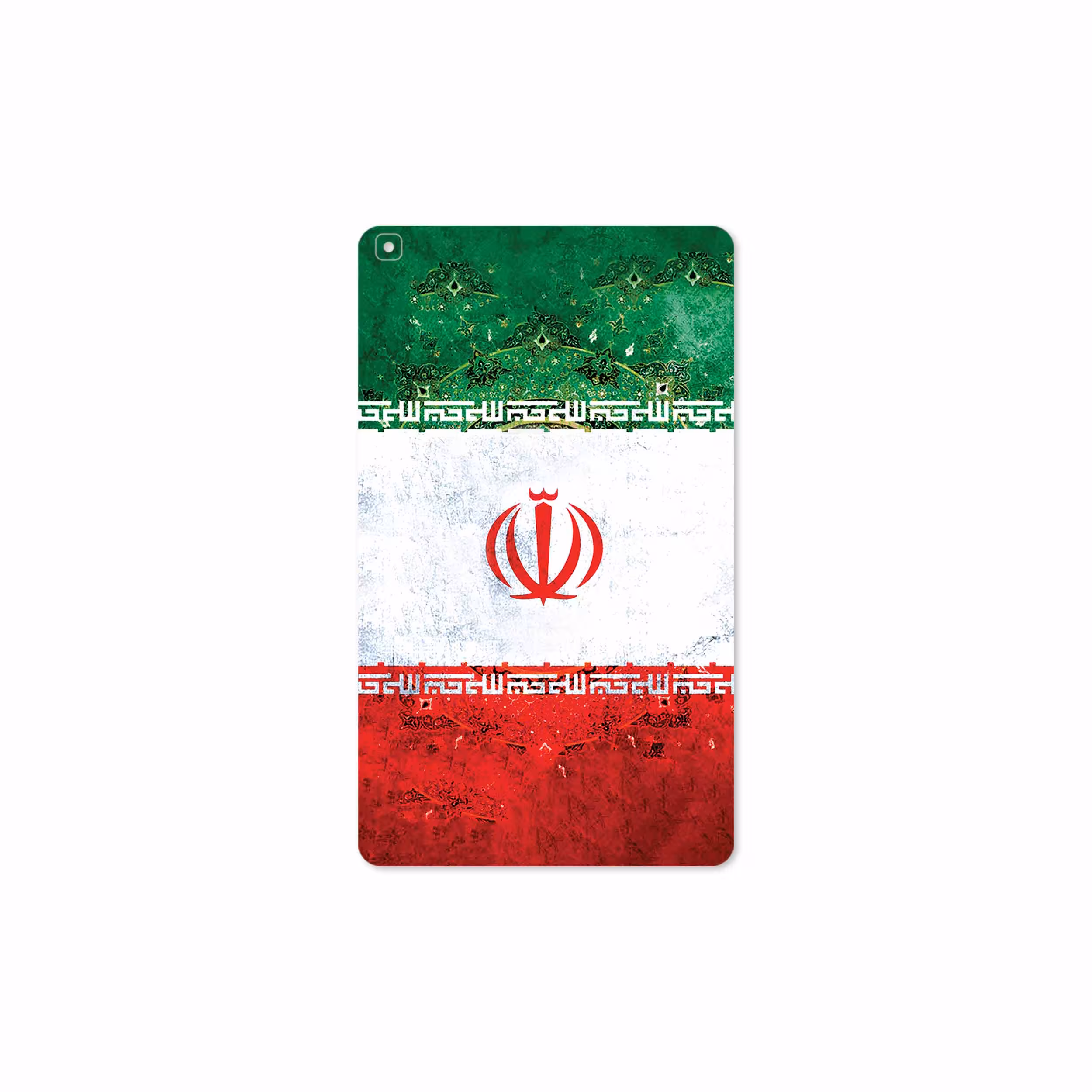 برچسب پوششی ماهوت مدل Iran-Flag-1 مناسب برای تبلت سامسونگ Galaxy Tab A 8.0 2019 T290