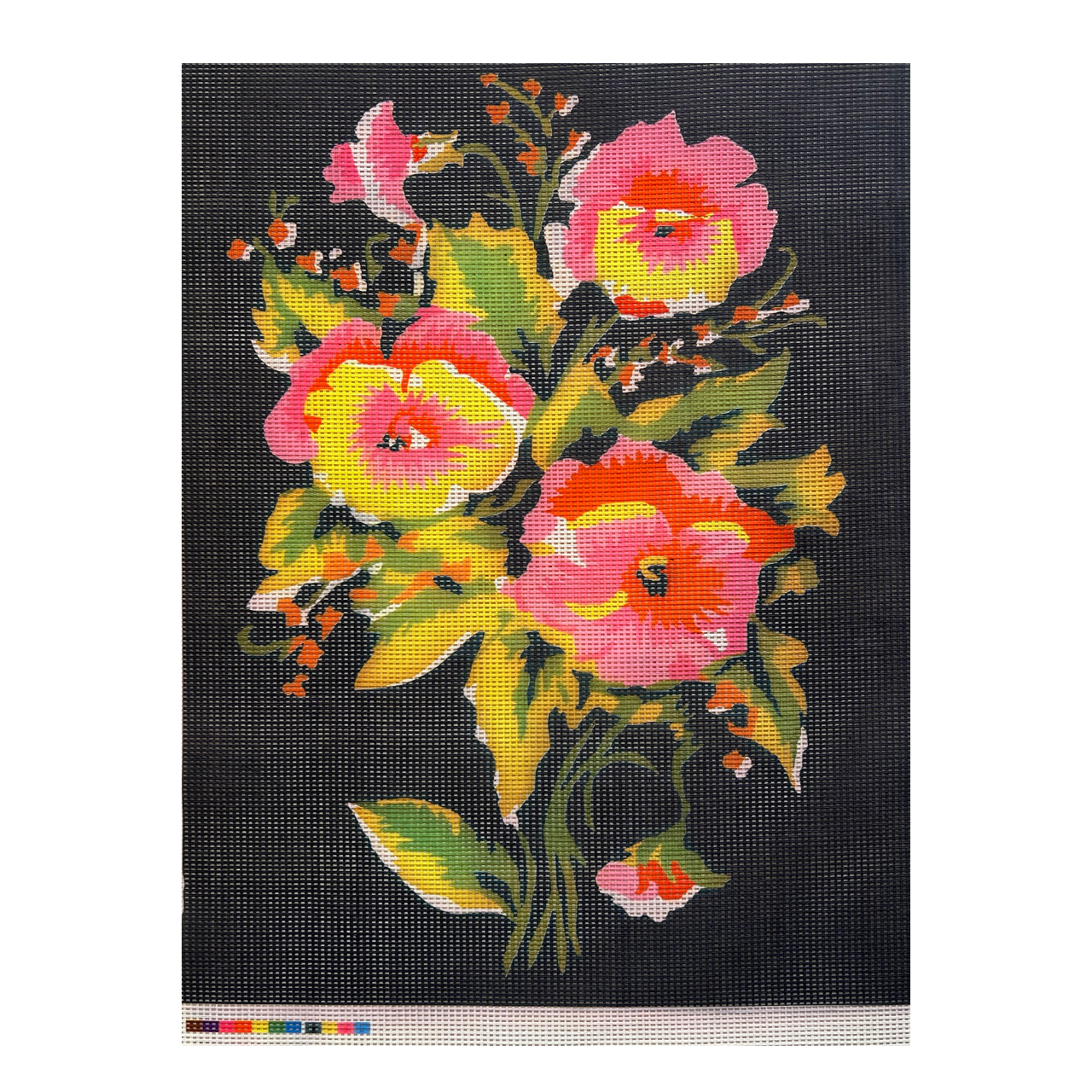 کوبلن مدل بوته گل کد 1