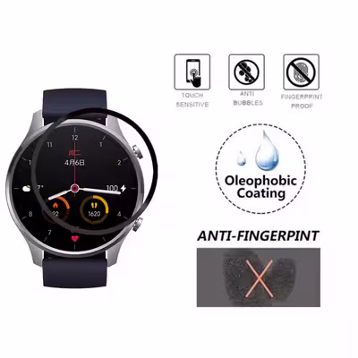 محافظ صفحه نمایش گلس استار مدل PMGA-Glass مناسب برای ساعت هوشمند شیائومی Mi watch color