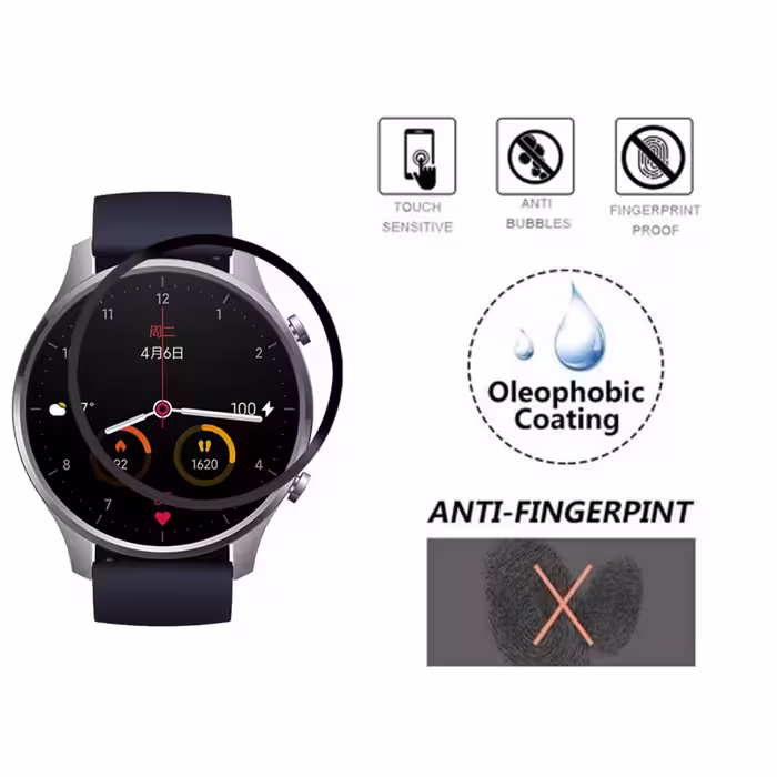 محافظ صفحه نمایش گلس استار مدل PMGA-Glass مناسب برای ساعت هوشمند شیائومی Mi watch color