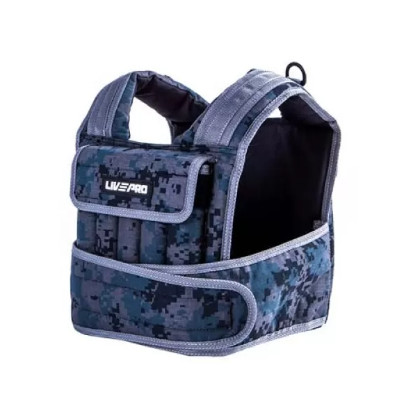 جلیقه وزنه متغیر لایو پرو LP8195 وزن 10 کیلوگرم