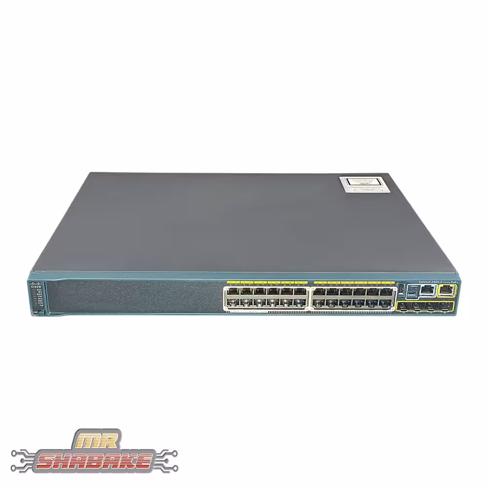 قیمت و خرید سوئیچ سیسکو WS-C2960S-24PS-L | مستر شبکه