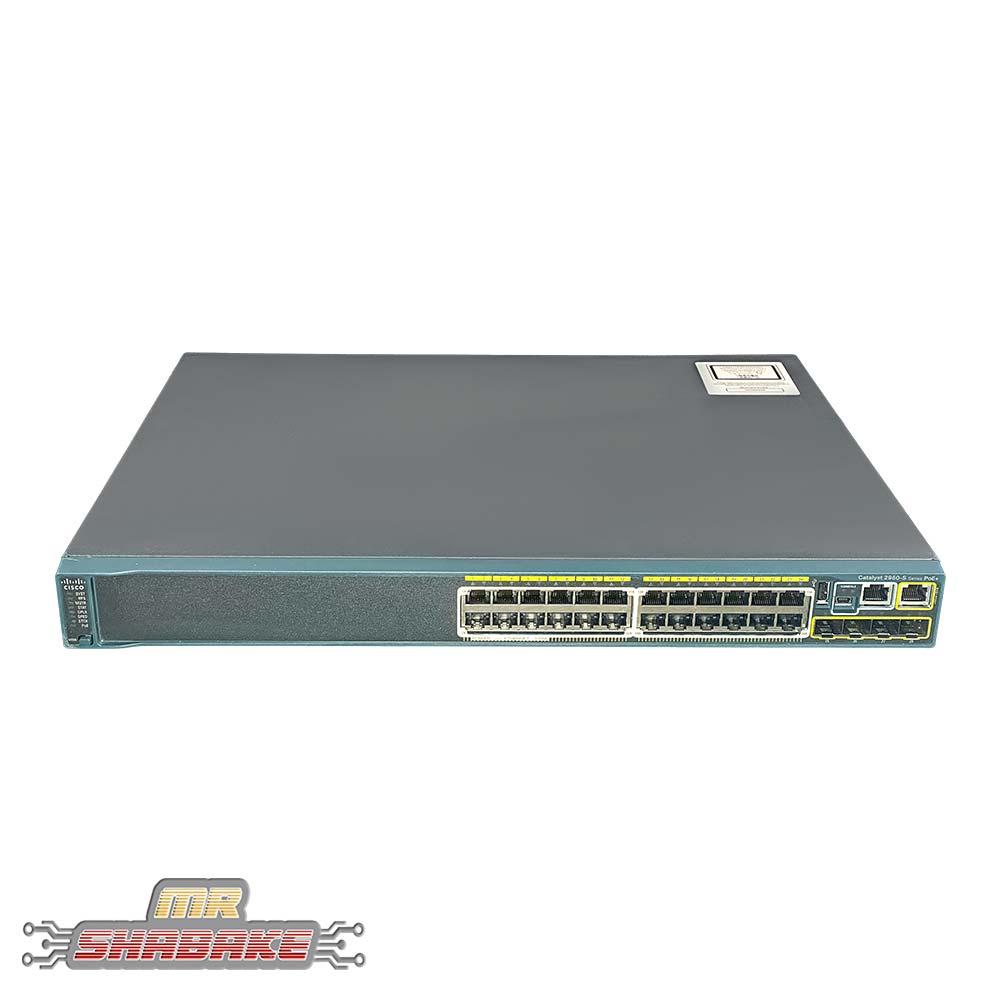 قیمت و خرید سوئیچ سیسکو WS-C2960S-24PS-L | مستر شبکه