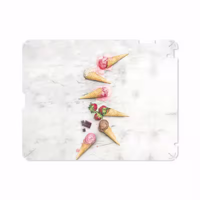برچسب پوششی ماهوت مدل Funnel ice cream مناسب برای تبلت اپل iPad 2 2011 A1396