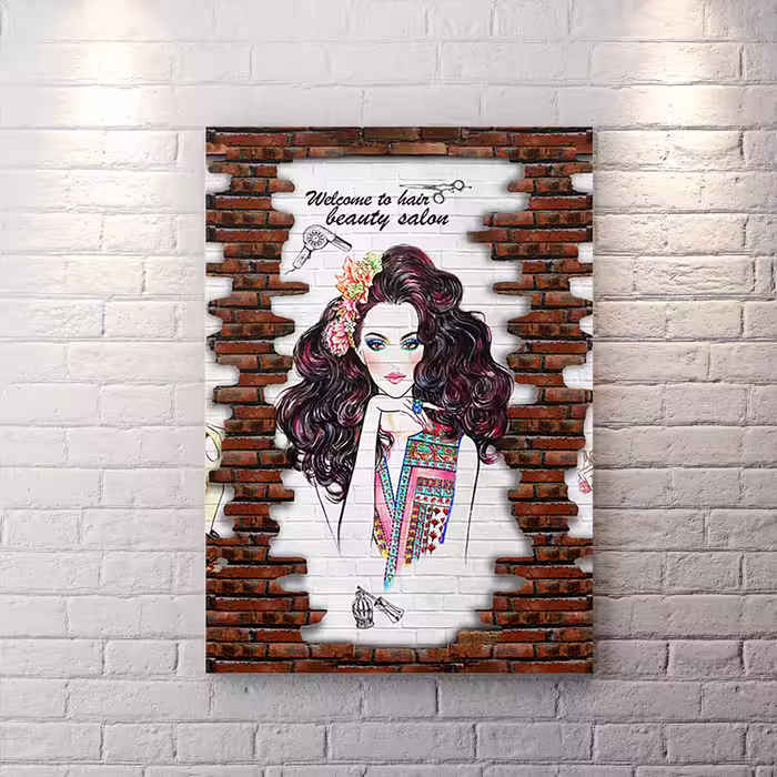 تابلو  شاسی آرایشگاه زنانه BAs-6835