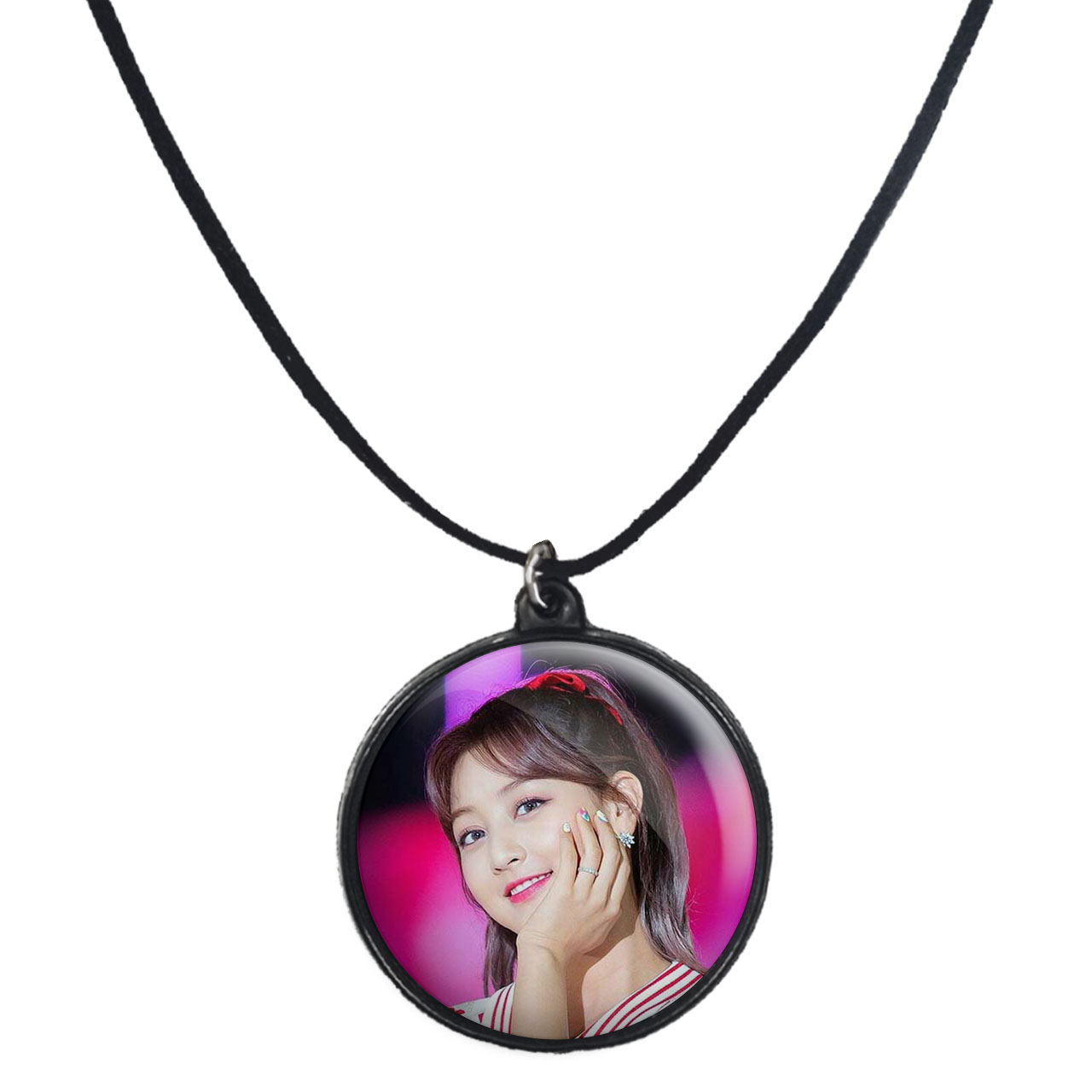 گردنبند پرمانه طرح تو ایس کد pmb.1422 مدل دو طرفه