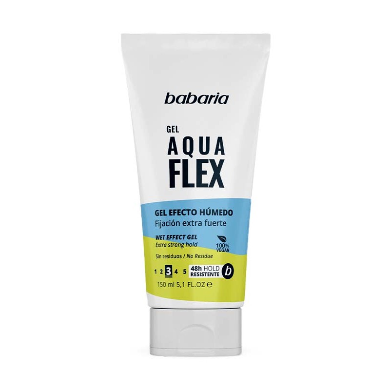 ژل مو تیوپی مدل Aqua flex شماره 3 باباریا 150 میل