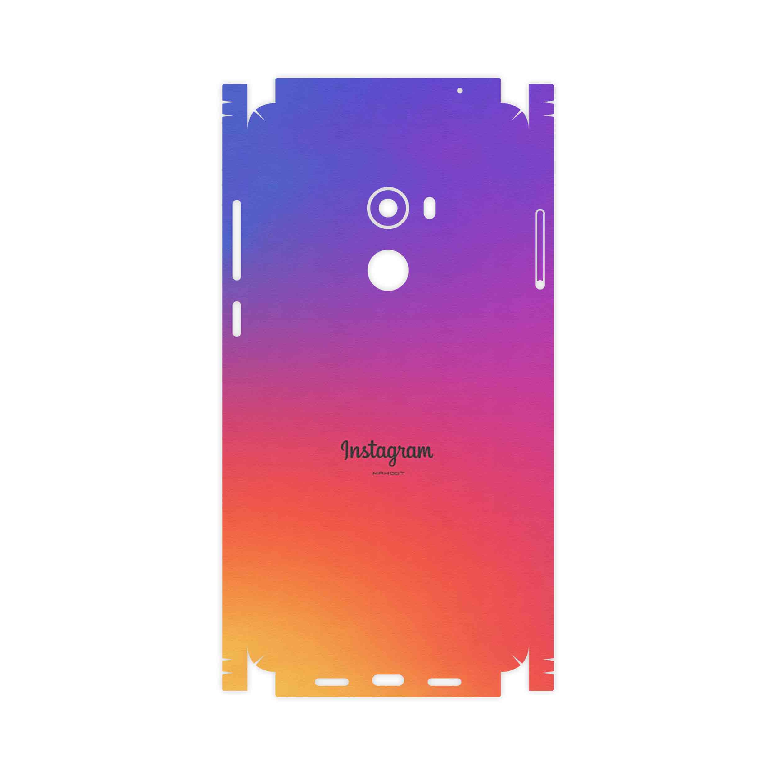 برچسب پوششی ماهوت مدل Instagram-FullSkin مناسب برای گوشی موبایل شیائومی Mi Mix 2