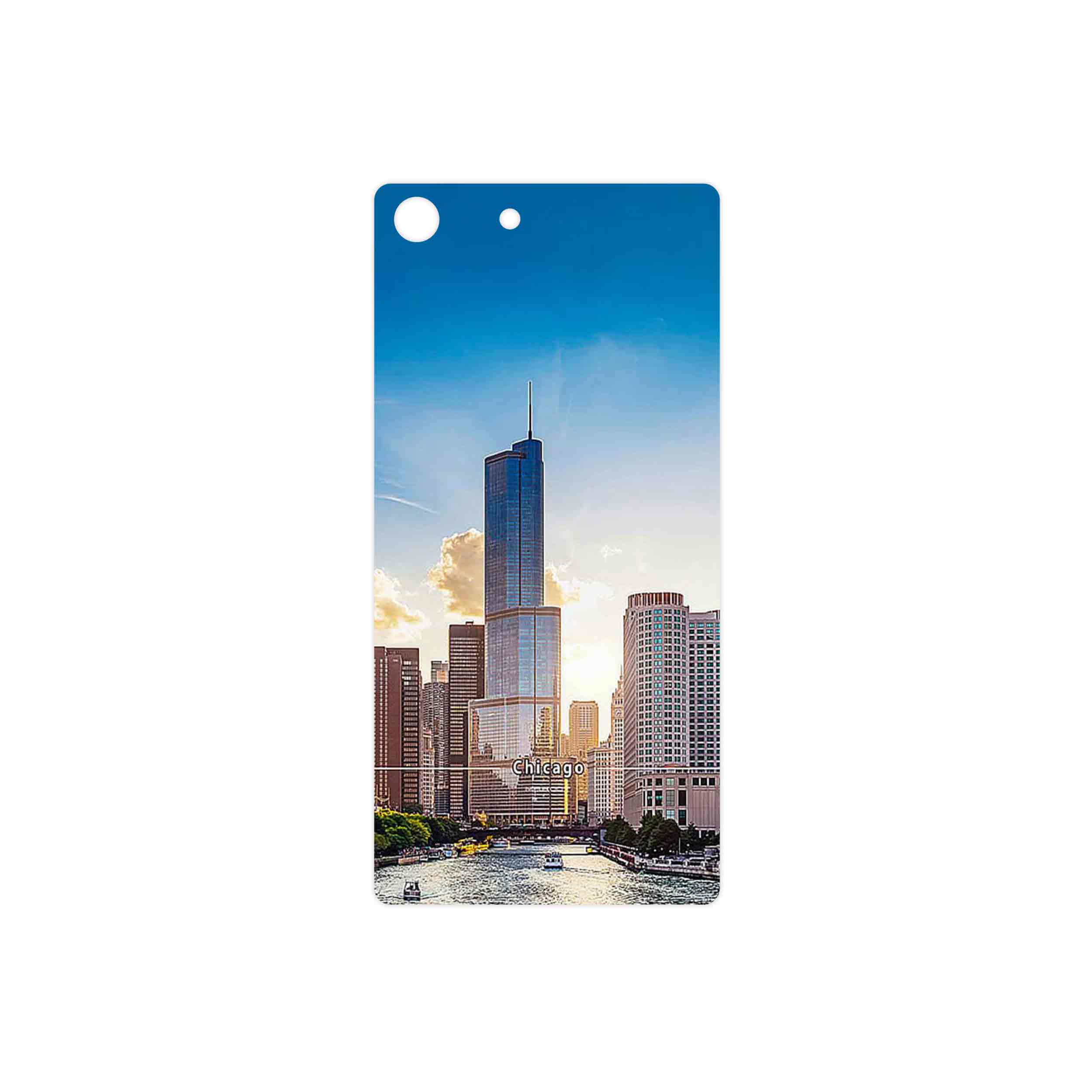 برچسب پوششی ماهوت مدل City of Chicago مناسب برای گوشی موبایل سونی Xperia M5