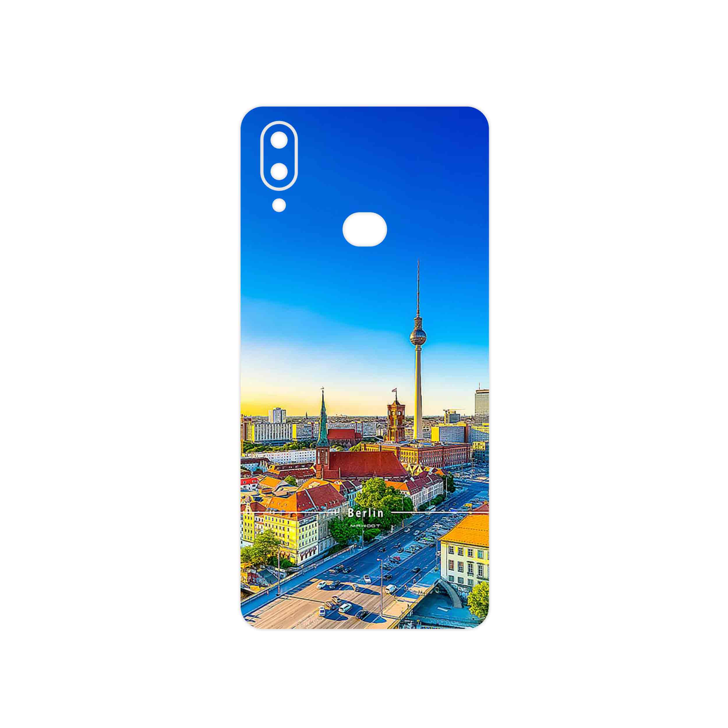 برچسب پوششی ماهوت مدل City of Berlin مناسب برای گوشی موبایل سامسونگ Galaxy A10s
