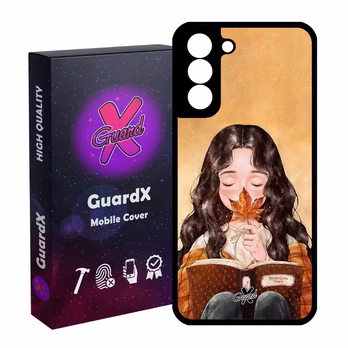کاور گارد ایکس طرح Girl مدل Glass10223 مناسب برای گوشی موبایل سامسونگ Galaxy S21 FE