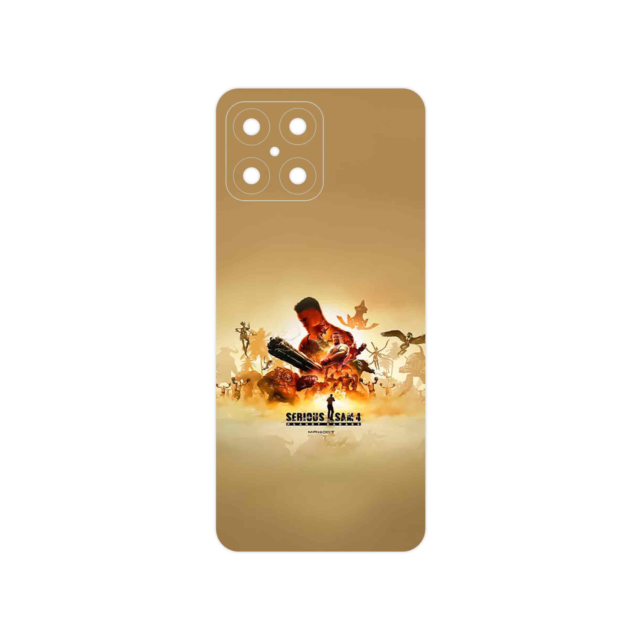 برچسب پوششی ماهوت مدل Serious Sam Game Series مناسب برای گوشی موبایل آنر X8