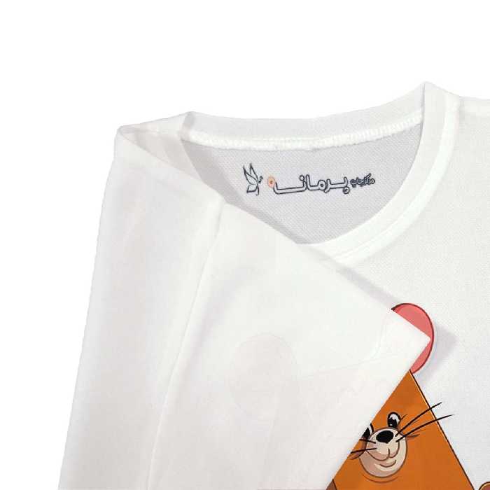 تی شرت بچگانه پرمانه طرح tom and jerry کد pmt.2943