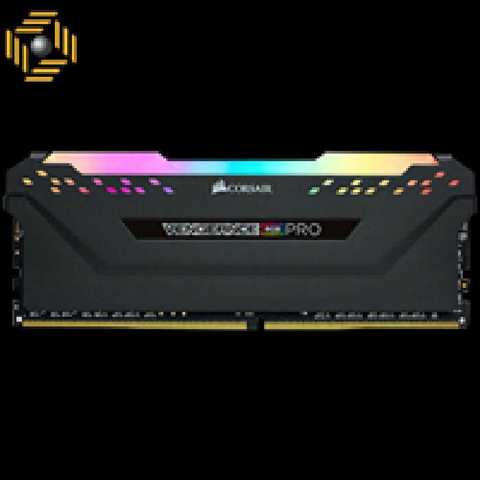 رم کورسیر VENGEANCE RGB PRO 8GB 3000MHz CL16 Black