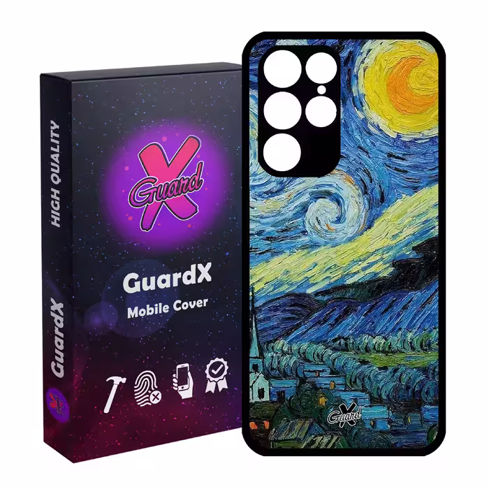 کاور گارد ایکس طرح Art مدل Glass10266 مناسب برای گوشی موبایل سامسونگ Galaxy S22 Ultra