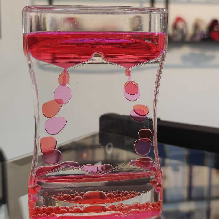 ساعت شنی ژله ای.فوق العاده زیبا و پر فروش.آرامش بخش