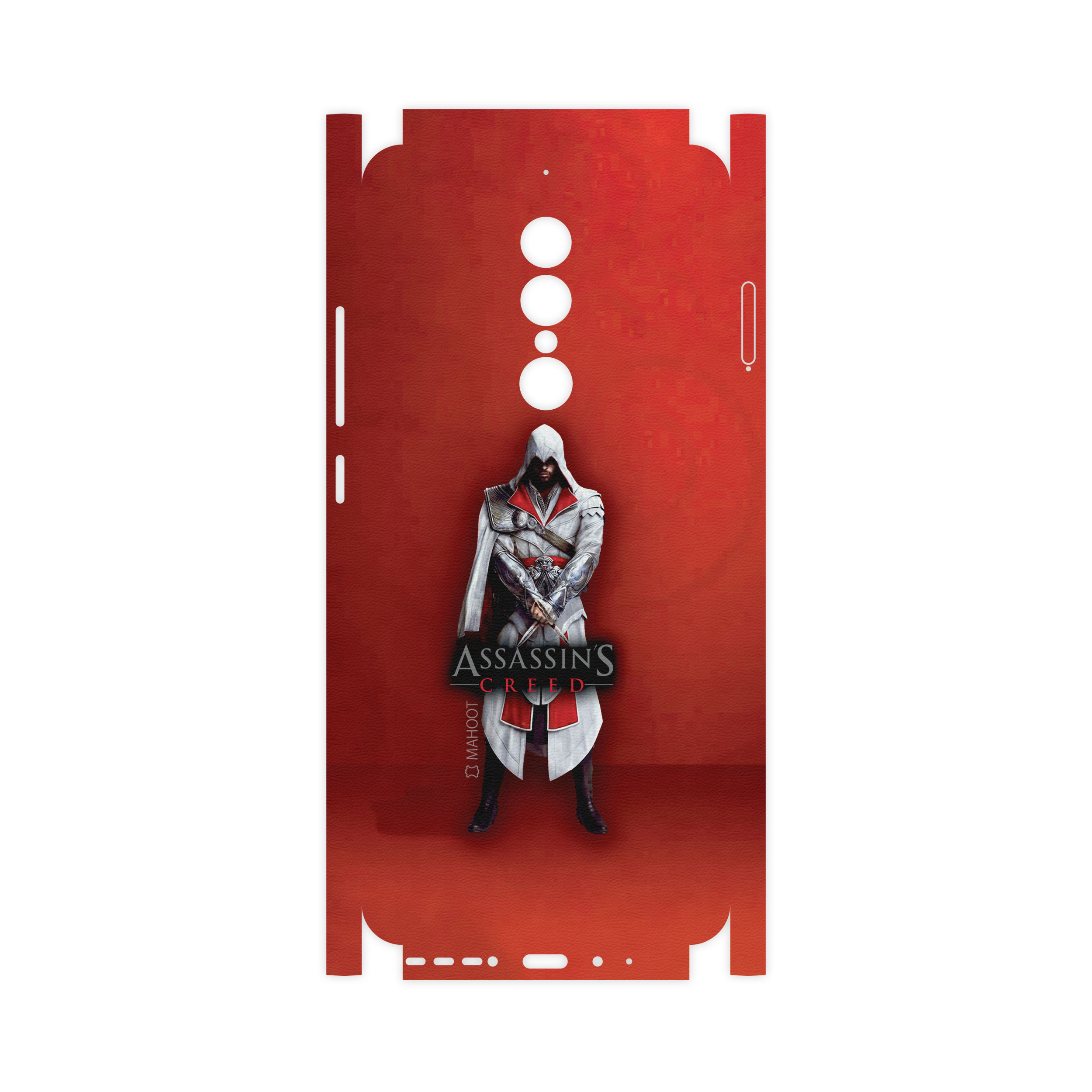 برچسب پوششی ماهوت مدل Assassins-Creed-Game-FullSkin مناسب برای گوشی موبایل جی ال ایکس Shahin