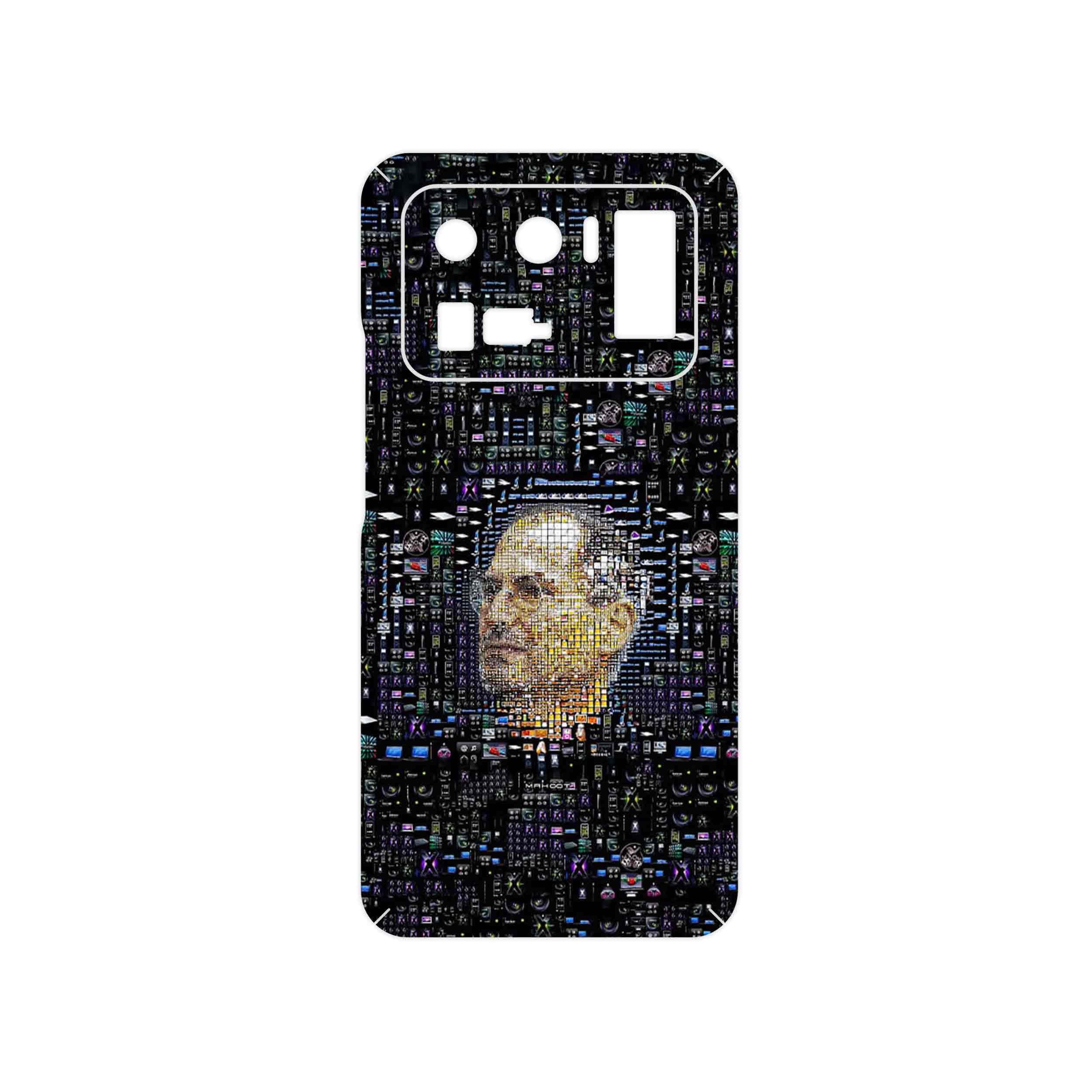 برچسب پوششی ماهوت مدل 2 Collage of Steve Jobs مناسب برای گوشی موبایل شیائومی Mi 11 Ultra