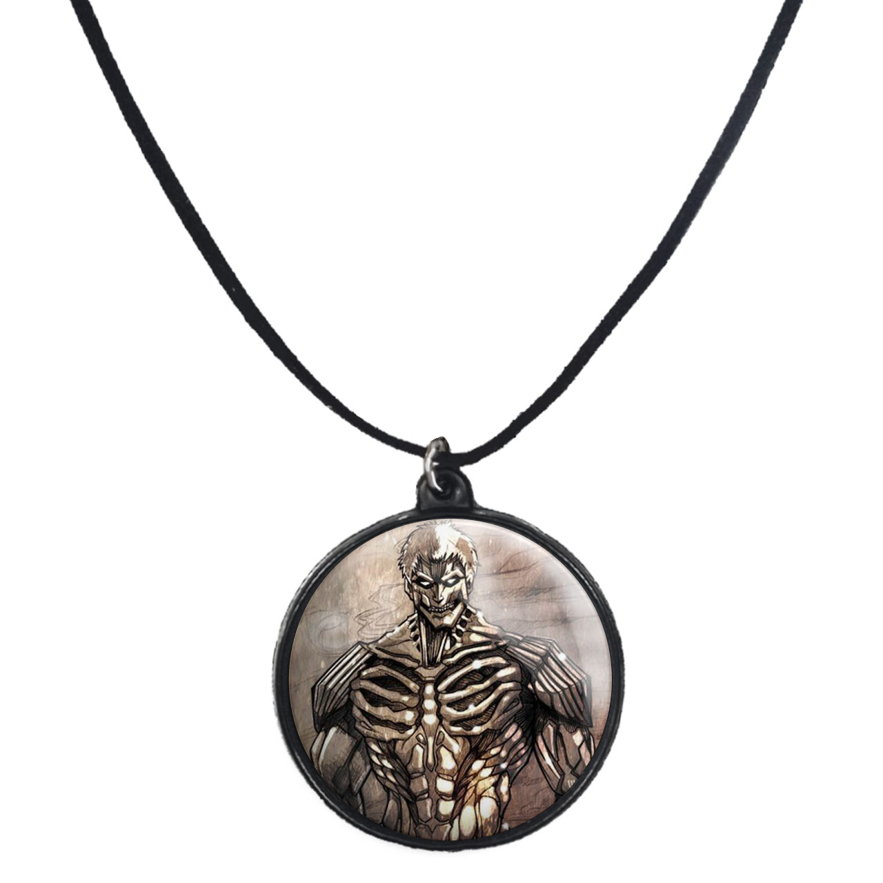 گردنبند پرمانه طرح Attack on Titan کد pmb.22783 مدل دو طرفه
