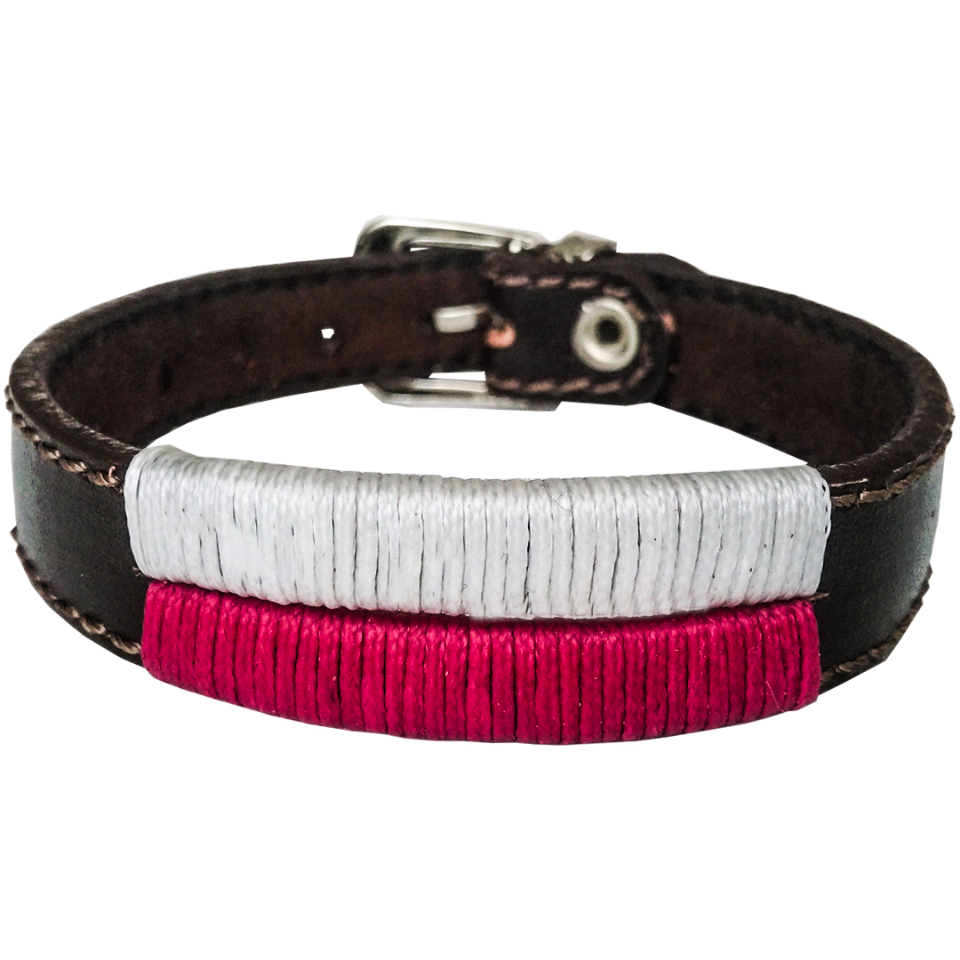 دستبند چرم وارک مدل آرت کد rb131