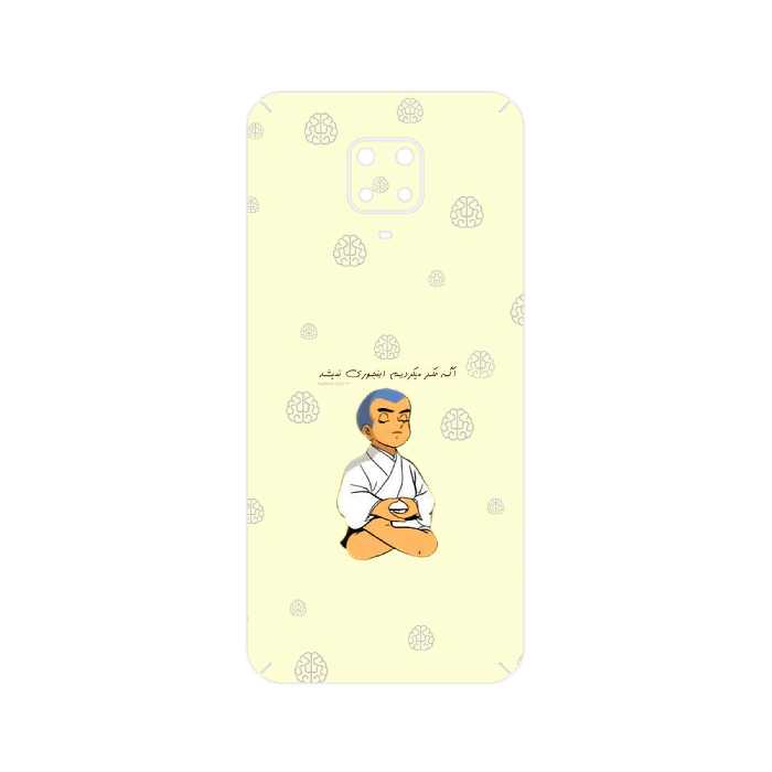 برچسب پوششی ماهوت مدل Ikkyu-san مناسب برای گوشی موبایل شیائومی Redmi Note 9 Pro