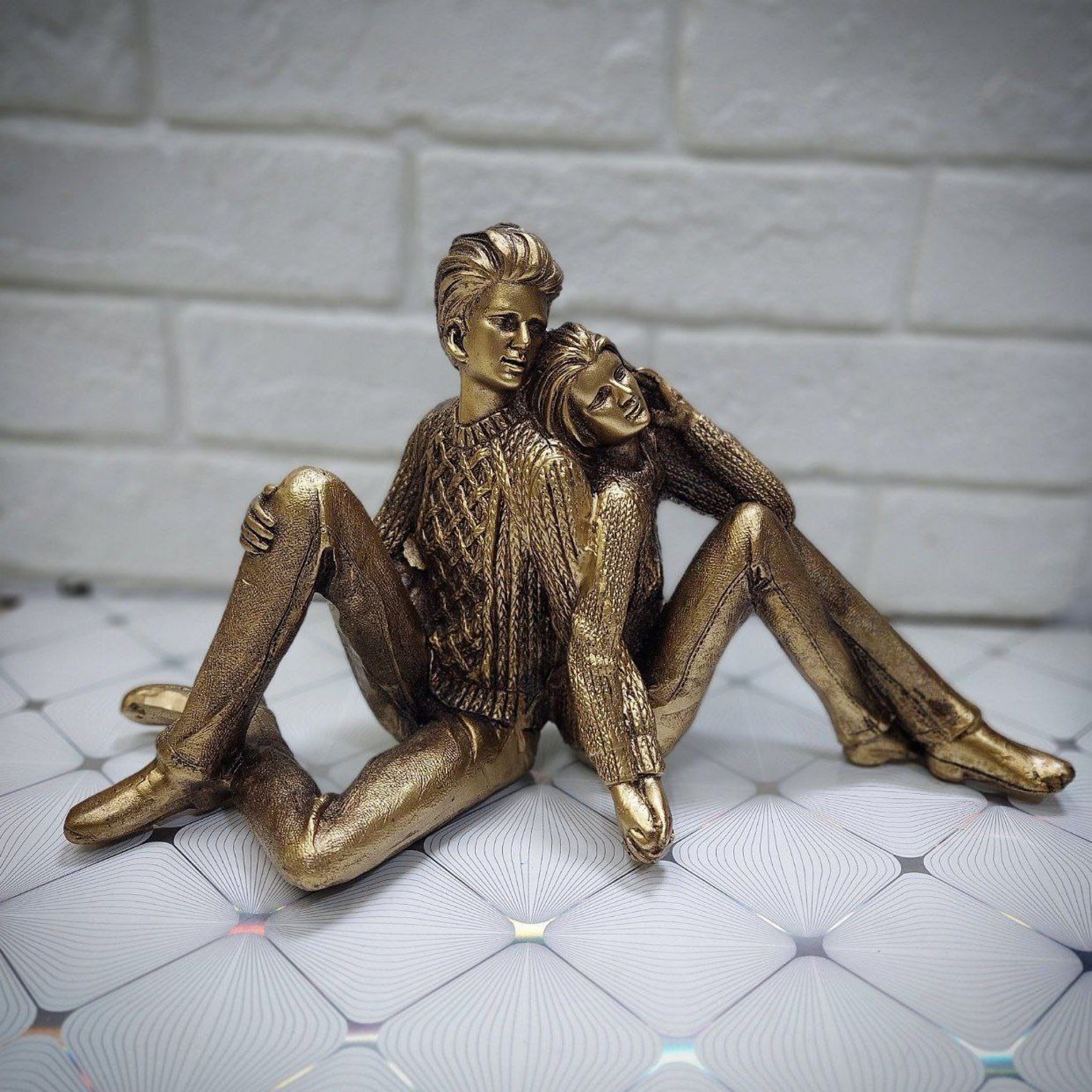 مجسمه دختر پسر عاشق کد 010