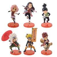 فیگور ناروتو Naruto مجموعه 6 عددی