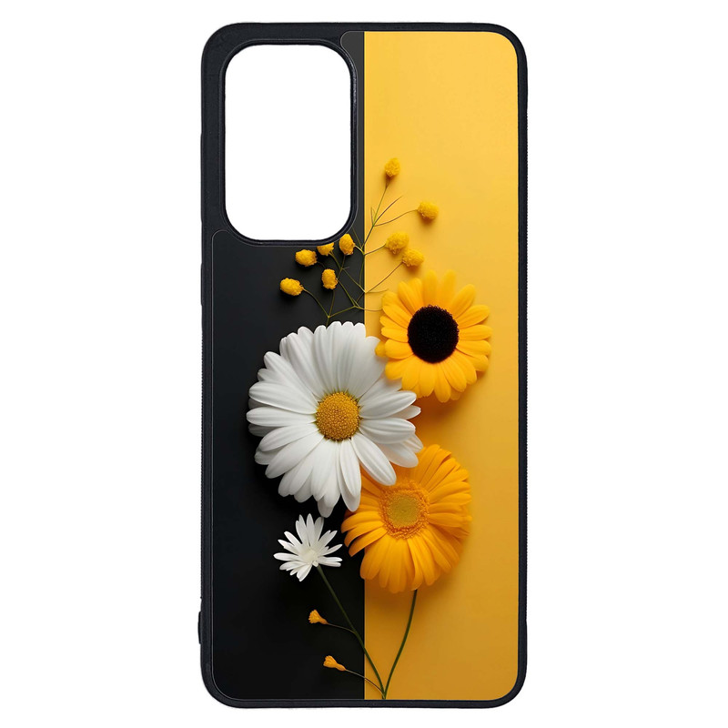 کاور طرح گل کد G-099 مناسب برای گوشی موبایل سامسونگ Galaxy A23 / A23 5G | دیجی قاب دونی