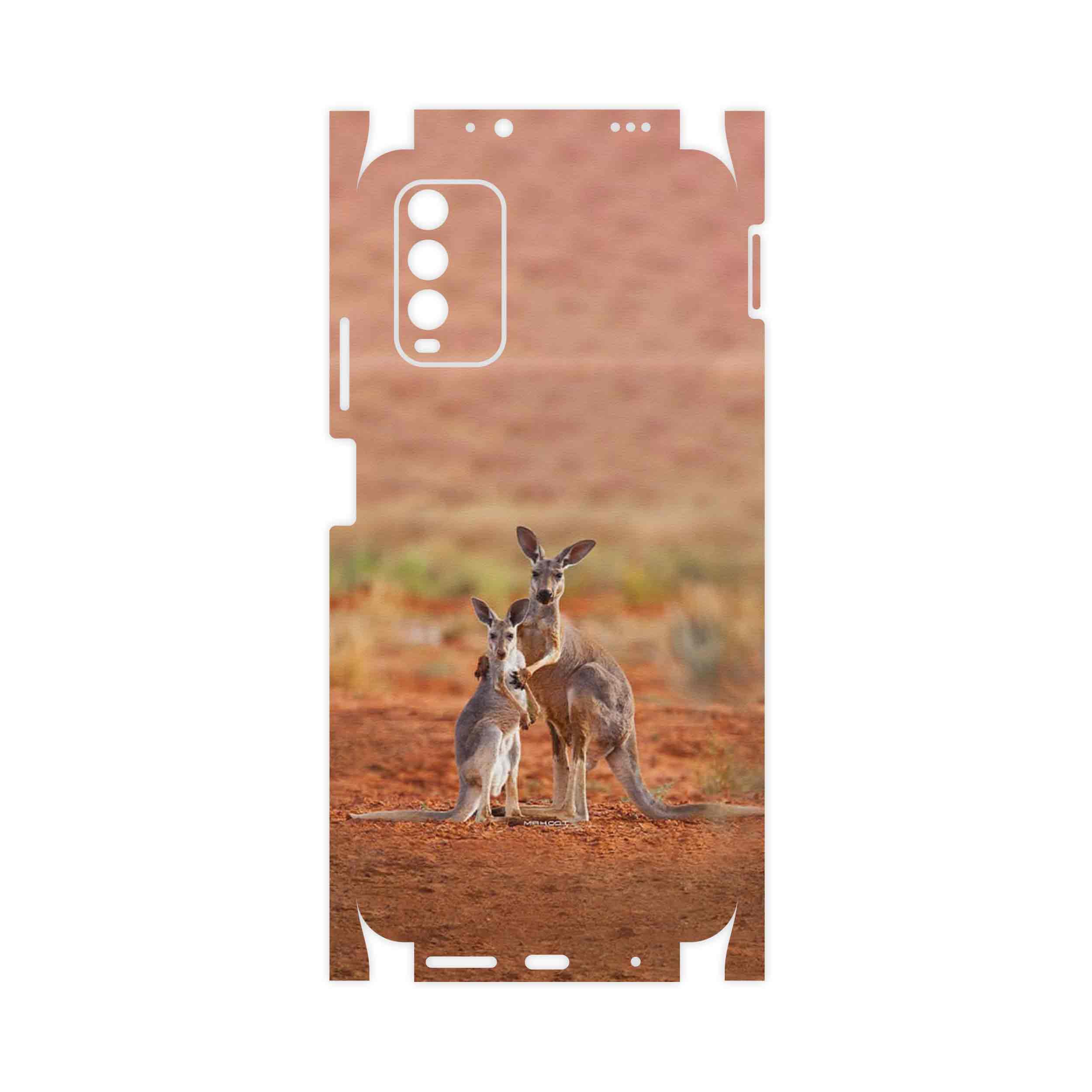برچسب پوششی ماهوت مدل Kangaroo-FullSkin مناسب برای گوشی موبایل شیائومی Redmi 9T