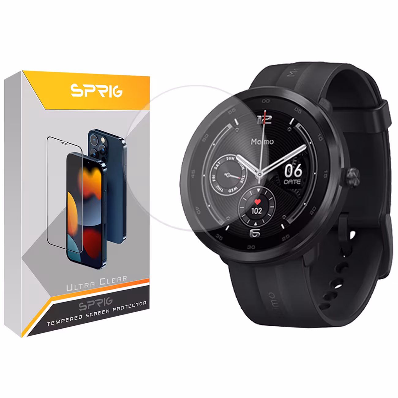 محافظ صفحه نمایش نانو اسپریگ مدل SPG مناسب برای ساعت هوشمند شیایومی Maimo Watch R
