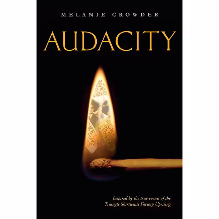 کتاب Audacity اثر Melanie Crowder انتشارات Viking Books for Young Readers
