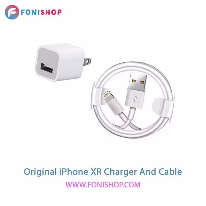 کابل و شارژر اصلی آیفون iPhone XR