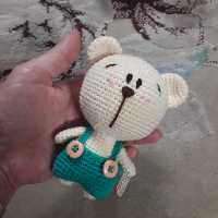 عروسک بافتنی ماندانا مدل خرس تپلی کد BL