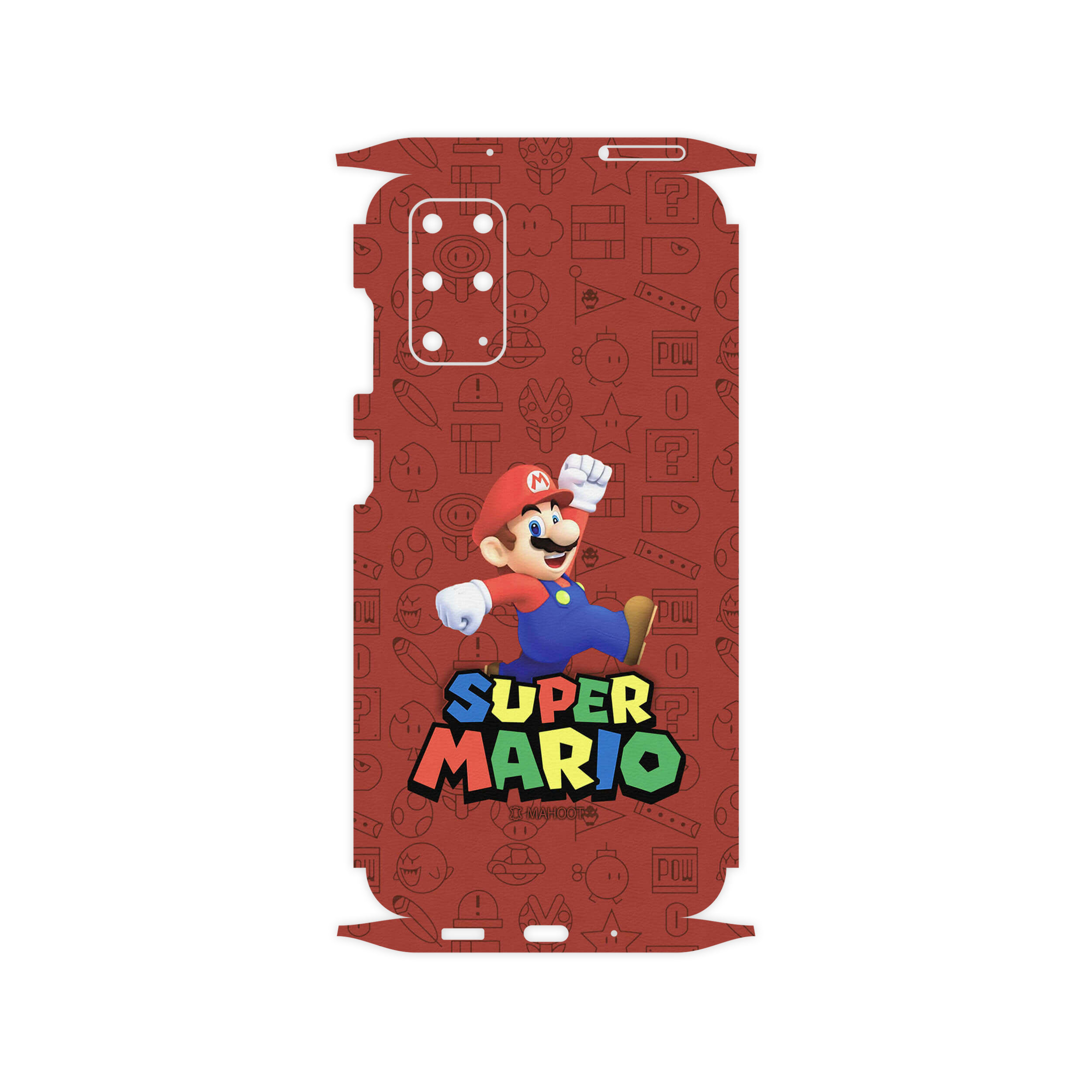 برچسب پوششی ماهوت مدل Super-Mario-Game-FullSkin مناسب برای گوشی موبایل سامسونگ Galaxy S20 Plus