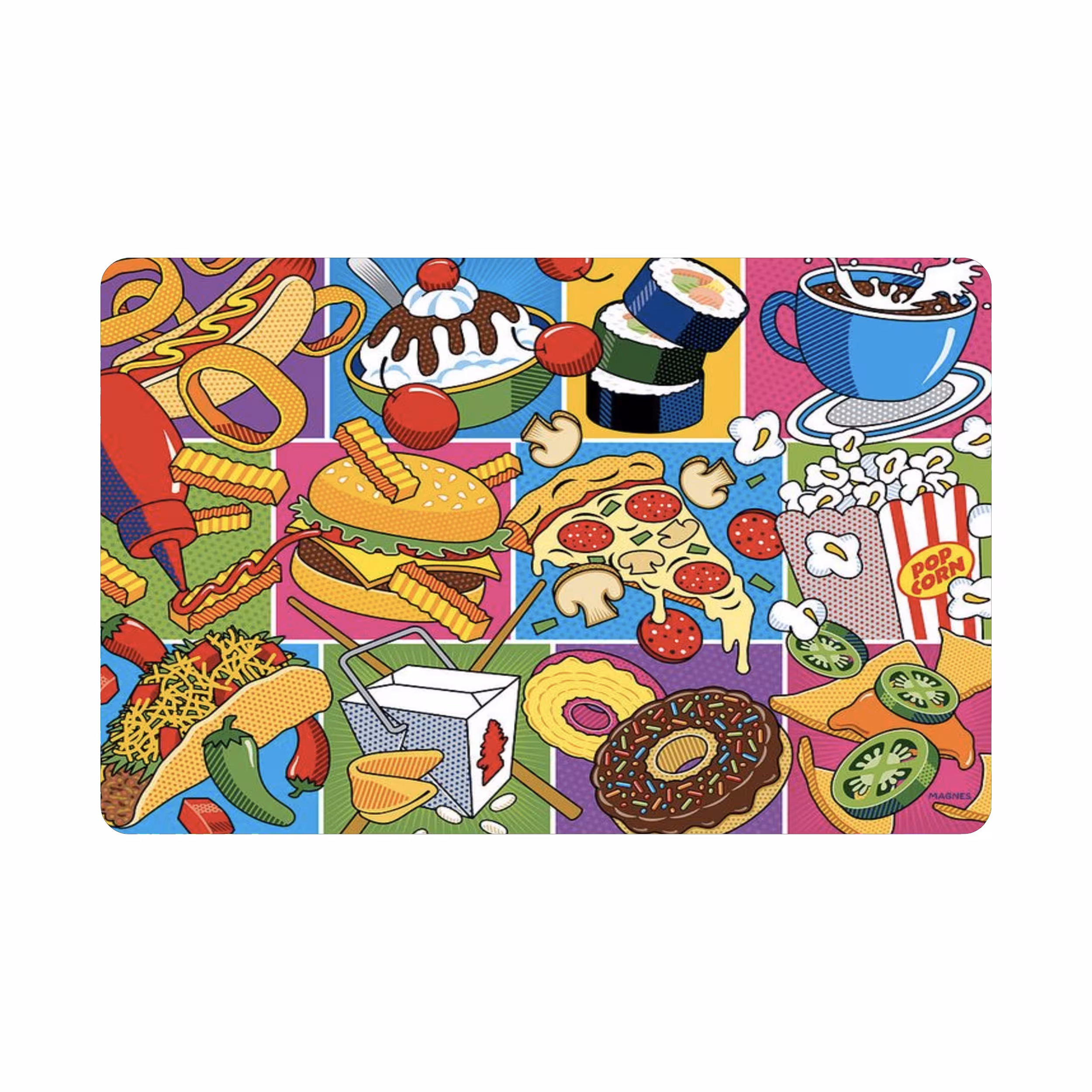 ماوس پد طرح پاپ آرت -POP ART مدل MPB23