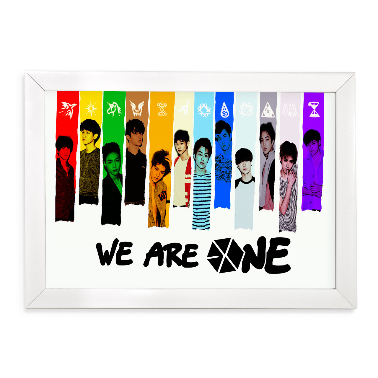 تابلو طرح گروه اکسو کد 65879