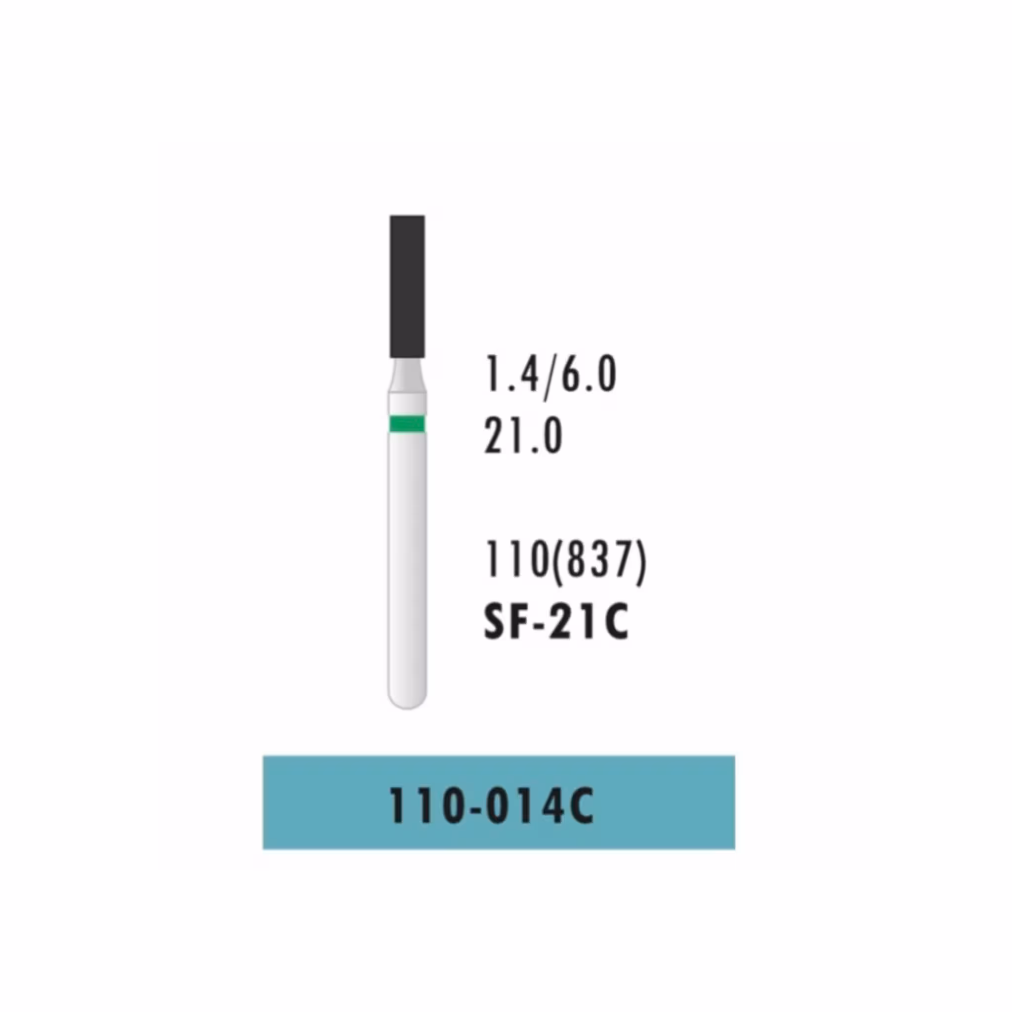 فرز ATD Flat End Cylinder (بسته 5 عددی)