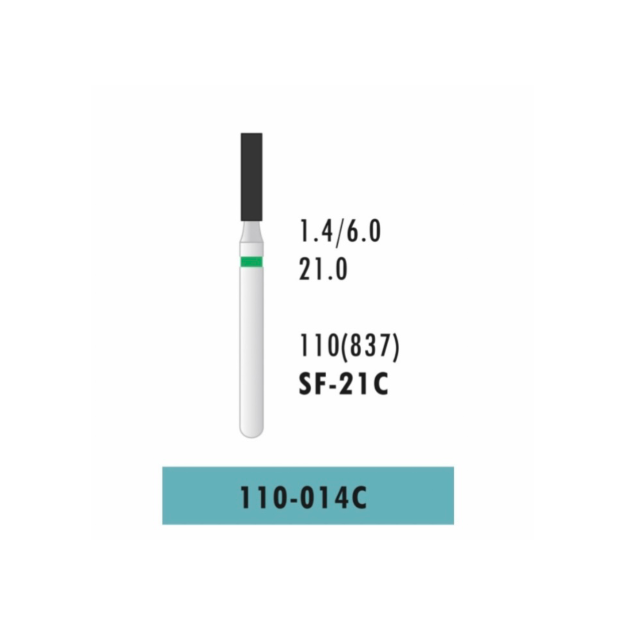 فرز ATD Flat End Cylinder (بسته 5 عددی)