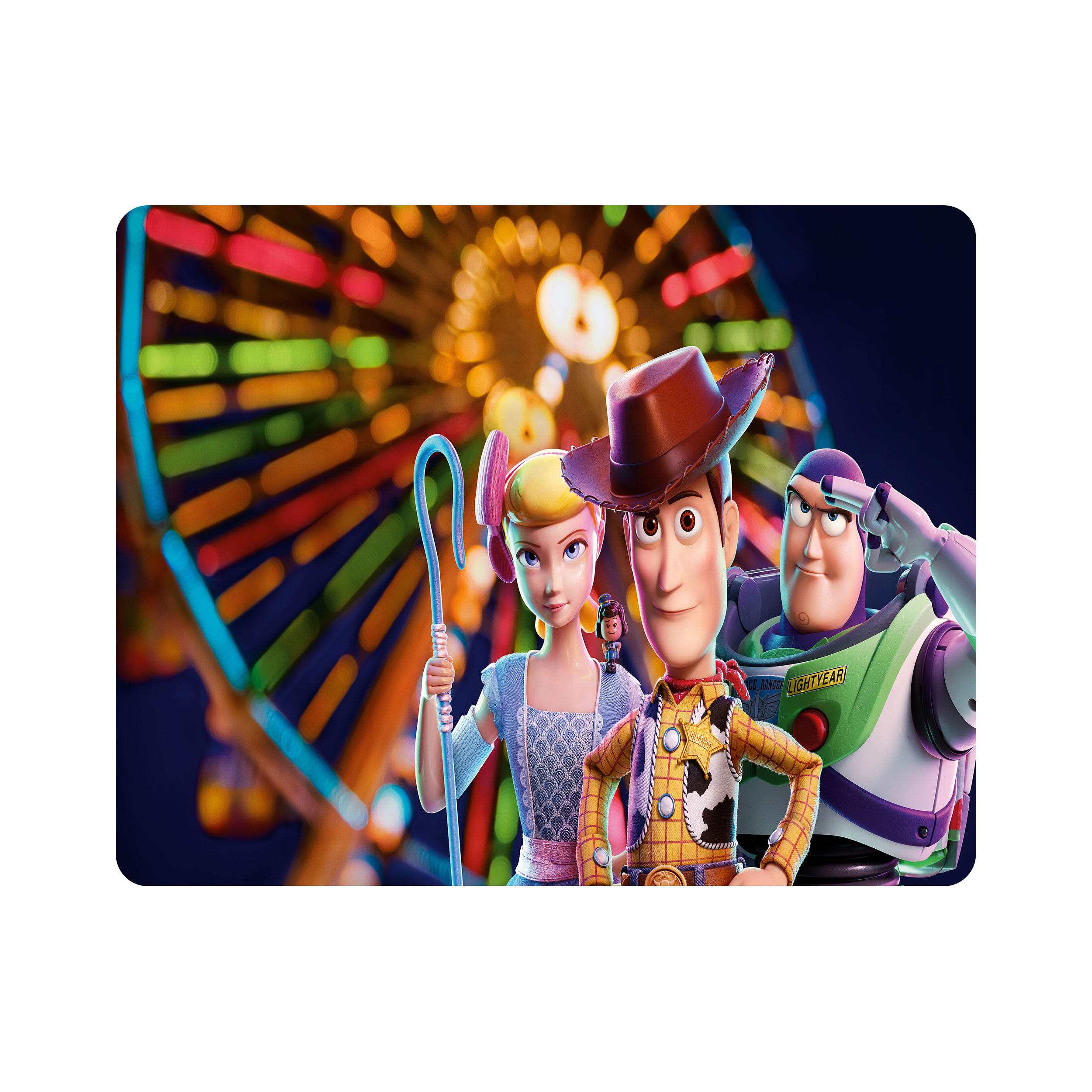 ماوس پد اطلس آبی طرح کارتون اسباب بازی ها مدل T6722