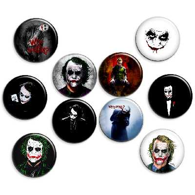 پیکسل پرمانه طرح جوکر کد pmg.222 مجموعه 10 عددی