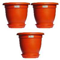  گلدان گلپونه مدل Benjamin 315 مجموعه 3 عددی