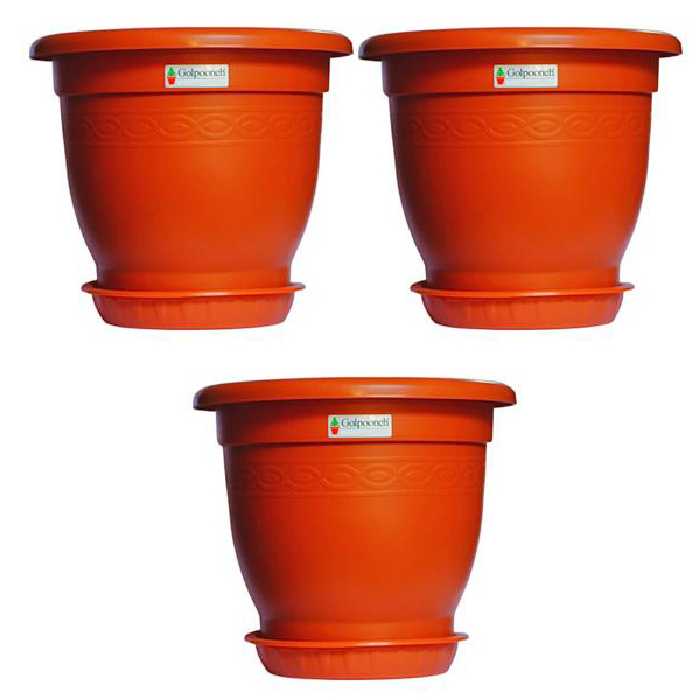  گلدان گلپونه مدل Benjamin 315 مجموعه 3 عددی