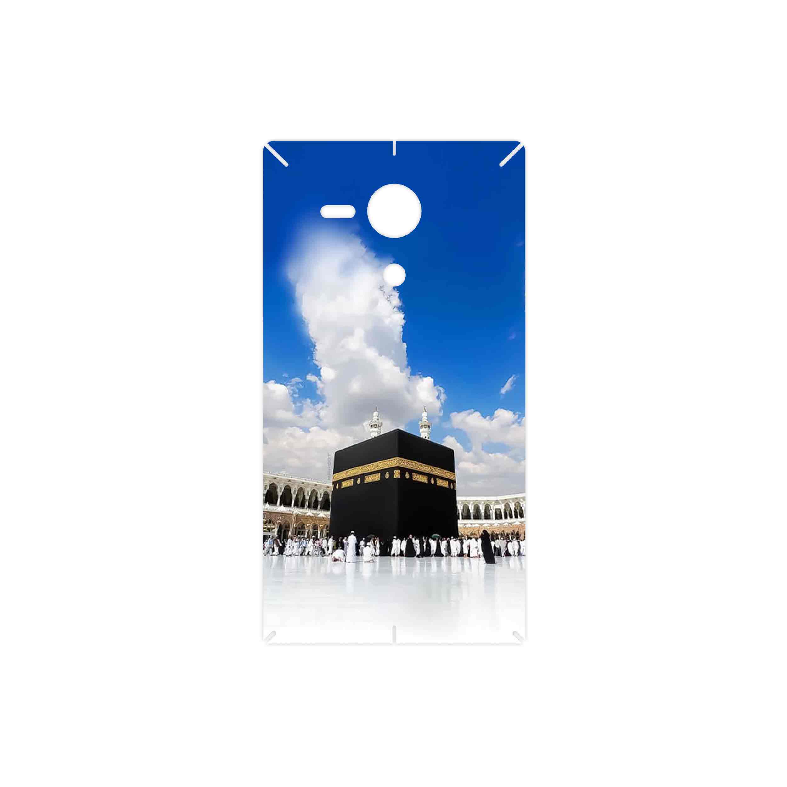 برچسب پوششی ماهوت مدل Kaaba مناسب برای گوشی موبایل سونی Xperia SP