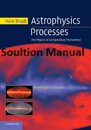خرید و دانلود نسخه کامل کتاب [Soultion Manual] Astrophysics Processes The Physics of Astronomical Phenomena- pdf